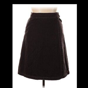 Kavu Black Wrap Skirt